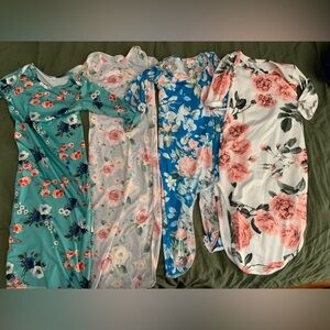 Floral Print Sack Dress Bundle